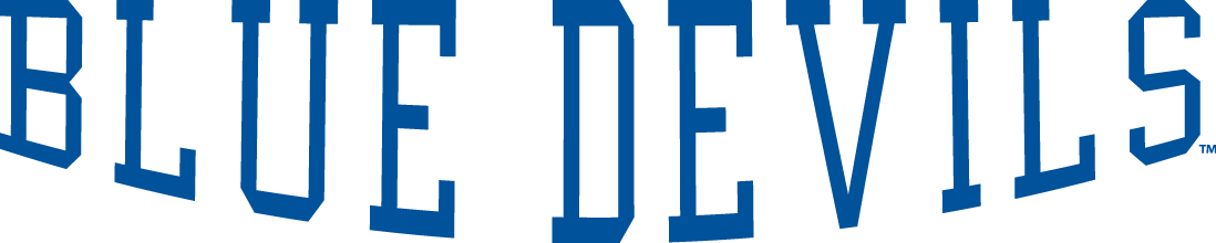 Duke Blue Devils 1963-1970 Wordmark Logo iron on paper